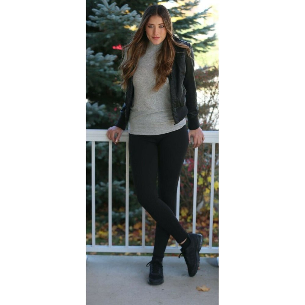 Pack of 2 Women's Relaxed Tummy Control Leggings -Ultra Soft- 5''  Control Waist